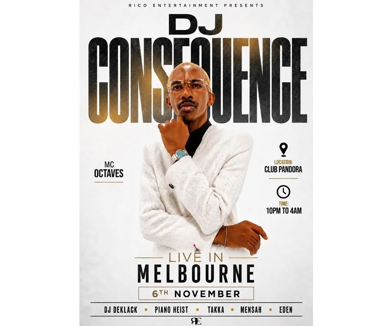 DJ CONSEQUENCE LIVE IN MELBOURNE