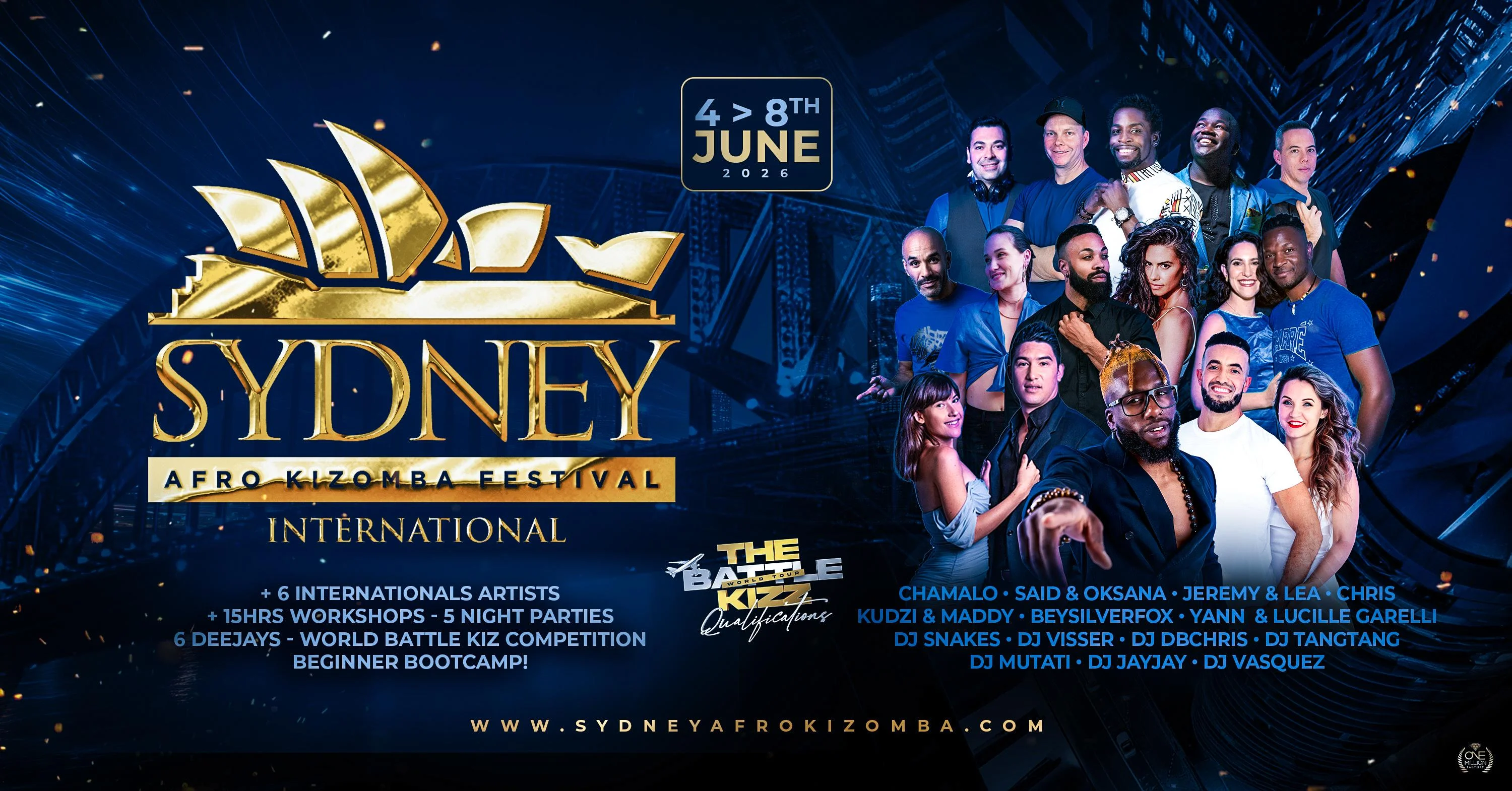 Brandable event ticketing page showcase